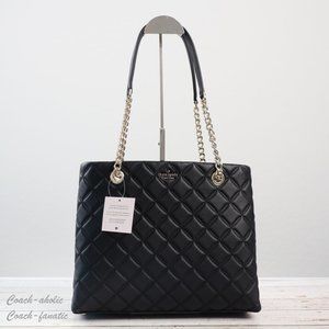 NWT Kate Spade Natalia Quilted Smooth Leather Tote